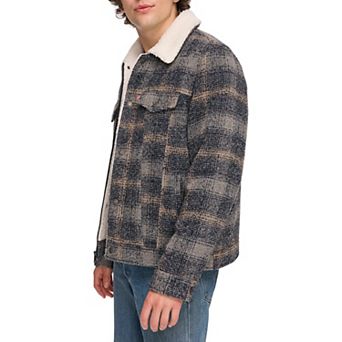 Men's Levi's® Faux Wool Sherpa Lined Trucker Jacket