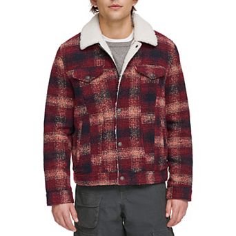 Men's Levi's® Faux Wool Sherpa Lined Trucker Jacket