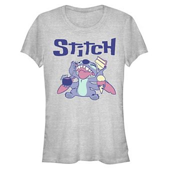 Disney's Lilo & Stitch Women's Eating Mood Stitch Tee