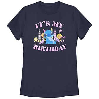 Disney's Lilo & Stitch Women's It's My Birthday Stitch Tee