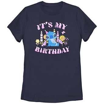 Disney's Lilo & Stitch Women's It's My Birthday Stitch Tee