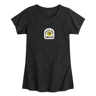 Girls 7-16 Spread Some Smiles Graphic Tee
