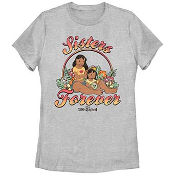 Disney's Lilo & Stitch Women's Nani And Lilo Sisters Forever Tee