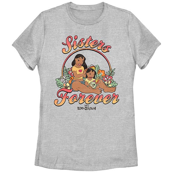 Disney's Lilo & Stitch Women's Nani And Lilo Sisters Forever Tee