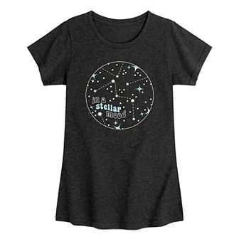 Girls 7-16 Stellar Mood Graphic Tee