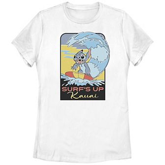 Disney's Lilo & Stitch Women's Surfing Stitch Tee