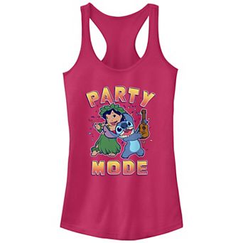 Disney's Lilo & Stitch Women's Party Mode Racerback Tank Top