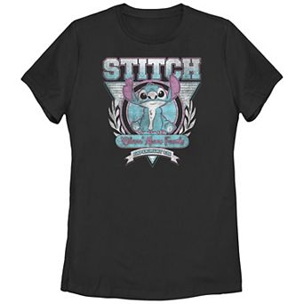 Disney's Lilo & Stitch Women's Ohana Means Family Stitch Crest Tee