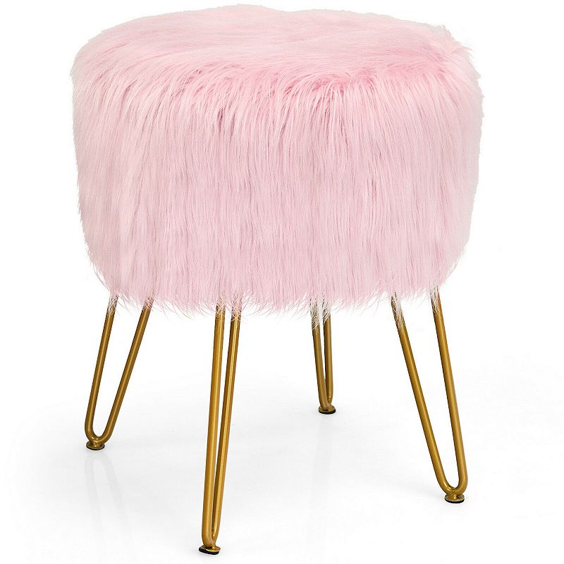 Faux Fur Stools Kohls