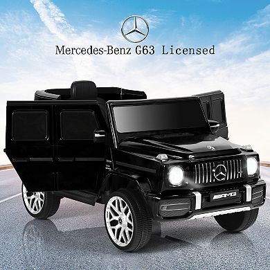 12V Mercedes-Benz G63 Licensed Kids Ride On Car with Remote Control