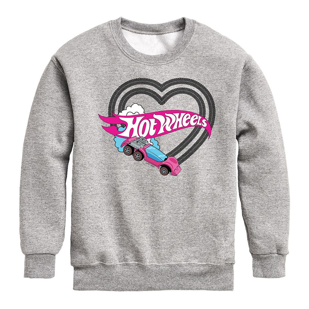Hot Wheels™ Racing Hearts Crew Neck Sweatshirt