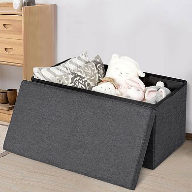 31.5 Inch Fabric Foldable Storage with Removable Storage Bin