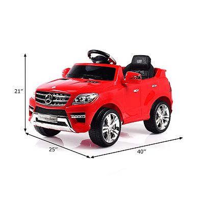 6v Mercedes Benz Kids Ride On Car With Mp3 And Rc