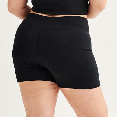 Juniors' Plus Size SO® 3-in. Favorite Bike Shorts