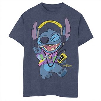 Boys 4-7 Lilo & Stitch Cool Rockin' Stitch Graphic Tee