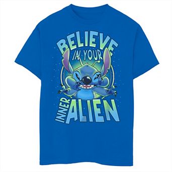 Boys 4-7 Lilo & Stitch Believe In Your Inner Alien Stitch Graphic Tee