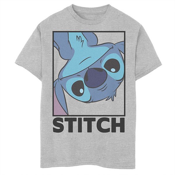 Boys 4-7 Lilo & Stitch Upside Down Stitch Portrait Graphic Tee