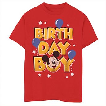 Boys 4-7 Mickey Mouse Birthday Boy Graphic Tee