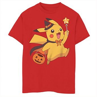 Boys 4-7 Pokemon Pikachu Trick Or Treating Graphic Tee