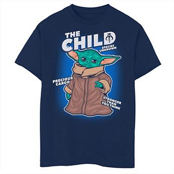 Boys 4-7 The Mandalorian The Child Stronger Than You Think Graphic Tee