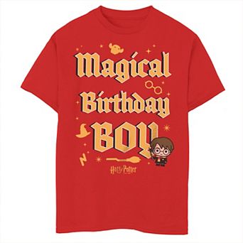 Boys 4-7 Harry Potter Magical Birthday Boy Graphic Tee