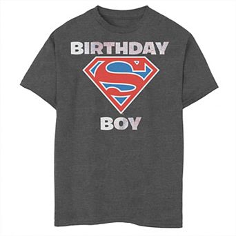 Boys 4-7 Superman Birthday Boy Graphic Tee