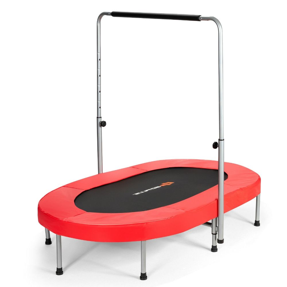 JumpSport 350 PRO Lightweight 39-Inch Fitness Trampoline & Handle