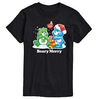 Men's Care Bears Beary Merry Graphic Tee