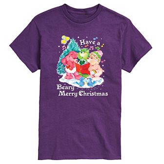Men's Care Bears Have A Beary Merry Christmas Graphic Tee
