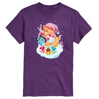 Men's Care Bears Cousins Proud Heart Graphic Tee