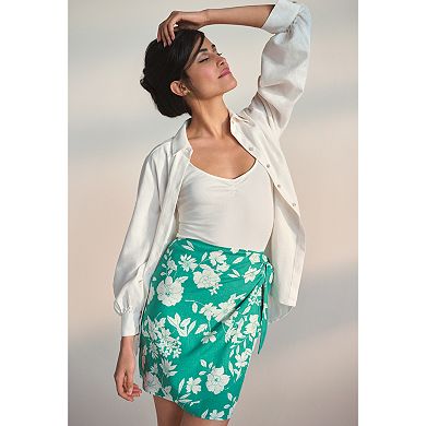 Women's LC Lauren Conrad Sarong Wrap Mini Skirt