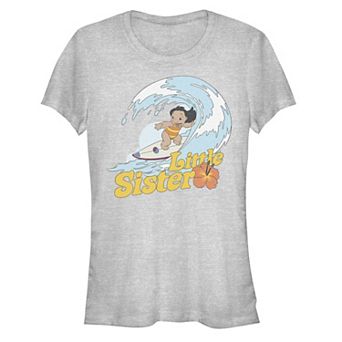 Disney's Lilo & Stitch Women's Surfing Lilo Little Sister Tee