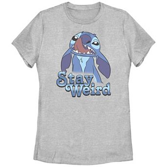 Disney's Lilo & Stitch Women's Stay Weird Stitch Tee