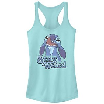 Disney's Lilo & Stitch Women's Stay Weird Stitch Racerback Tank Top