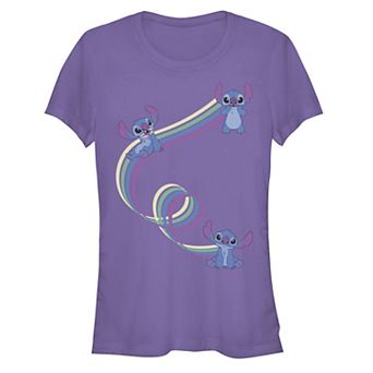 Disney's Lilo & Stitch Women's Color Ribbons Stitch Tee