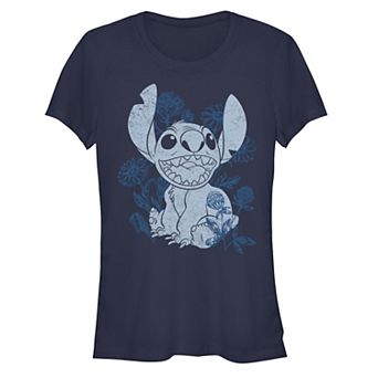 Disney's Lilo & Stitch Women's Floral Sketch Tee