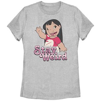 Disney's Lilo & Stitch Women's Lilo Stay Weird Tee