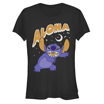 Disney's Lilo & Stitch Women's Spooky Aloha Stitch Tee