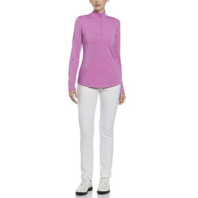 Women's Grand Slam Quarter-Zip Sun Protection Top
