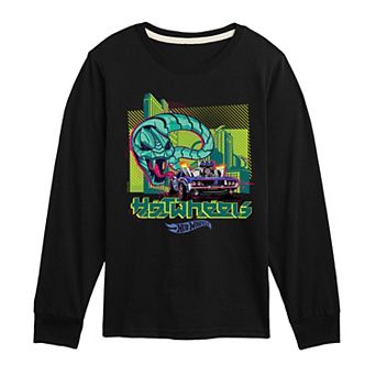 Boys 8-20 Hot Wheels City Snake Long Sleeve Graphic Tee