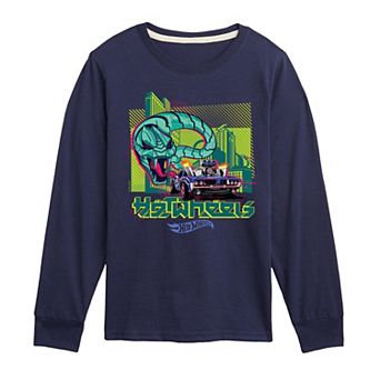 Boys 8-20 Hot Wheels City Snake Long Sleeve Graphic Tee