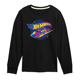 Boys 8-20 Hot Wheels Neon Racer Long Sleeve Graphic Tee