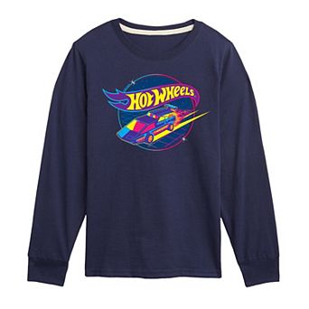 Boys 8-20 Hot Wheels Neon Racer Long Sleeve Graphic Tee