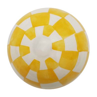 Sonoma Goods For Life Checkered Decorative Orb Table Decor