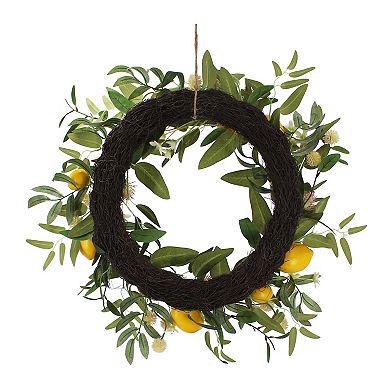Sonoma Goods For Life Lemon Wreath Wall Decor