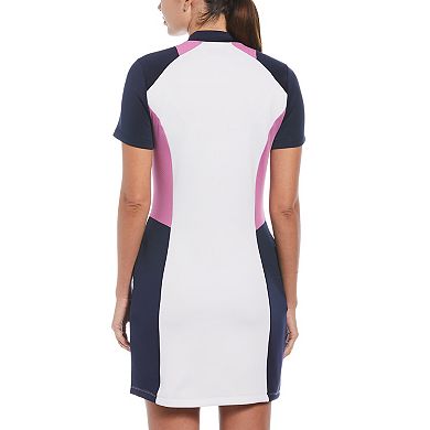 Women's Grand Slam Colorblock Golf Mini Dress