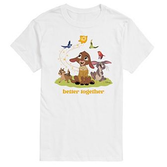 Disney's Wish Valentino Men's Better Together Graphic Tee