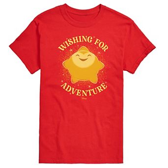 Disney's Wish Men's Wishing For Adventure Graphic Tee