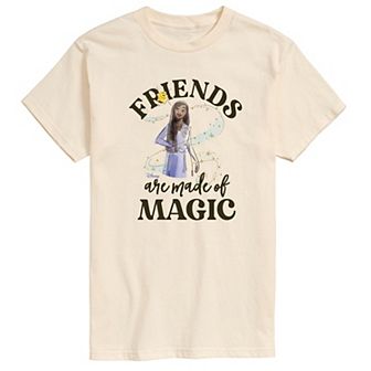Disney's Wish Men's Friends Are Made Of Magic Graphic Tee