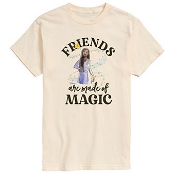 Disney's Wish Men's Friends Are Made Of Magic Graphic Tee